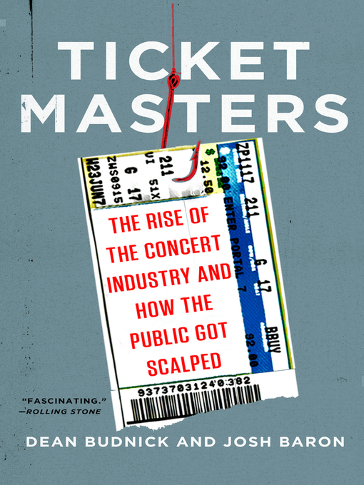 Title details for Ticket Masters by Dean Budnick - Available